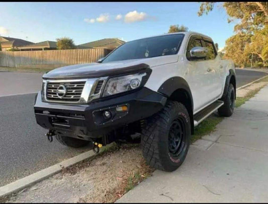 Nissan Navara NP300 Loopless Steel winch bar