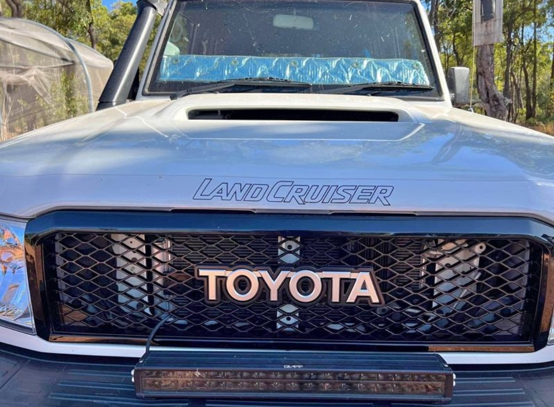 FJ Style Retro Grill to Suit 70 Series Landcruiser