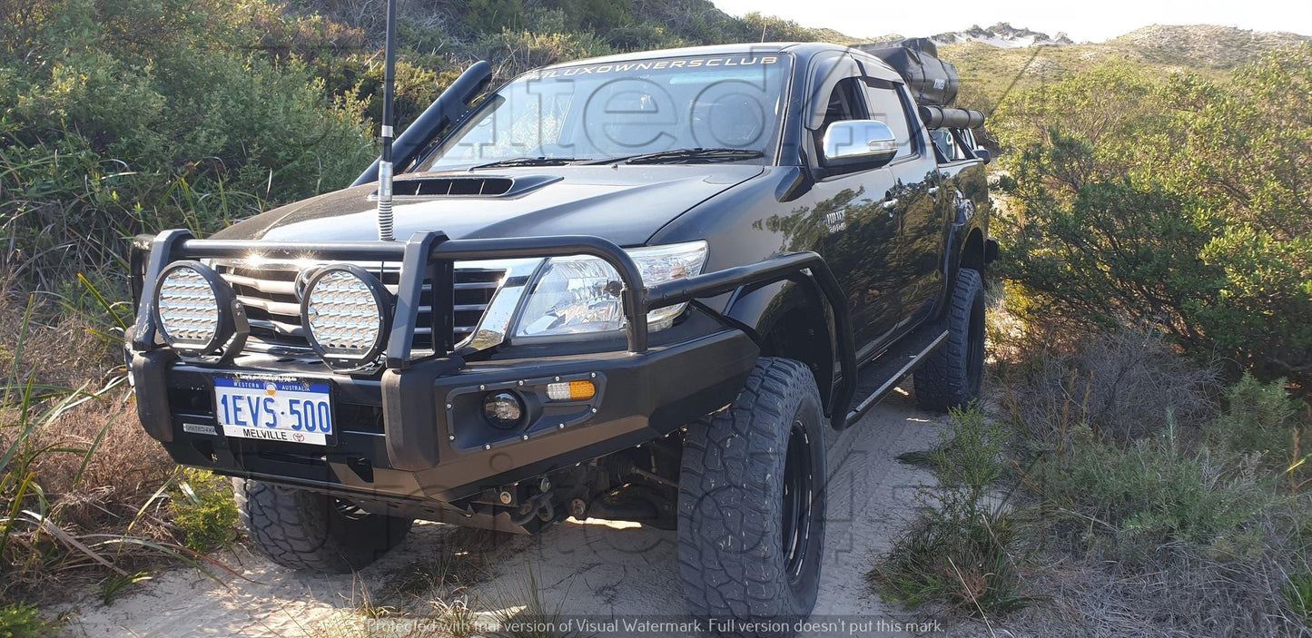 Premium Deluxe Steel Winch Bar Suit Toyota Hilux N70 ( 2011 - 2015 ...