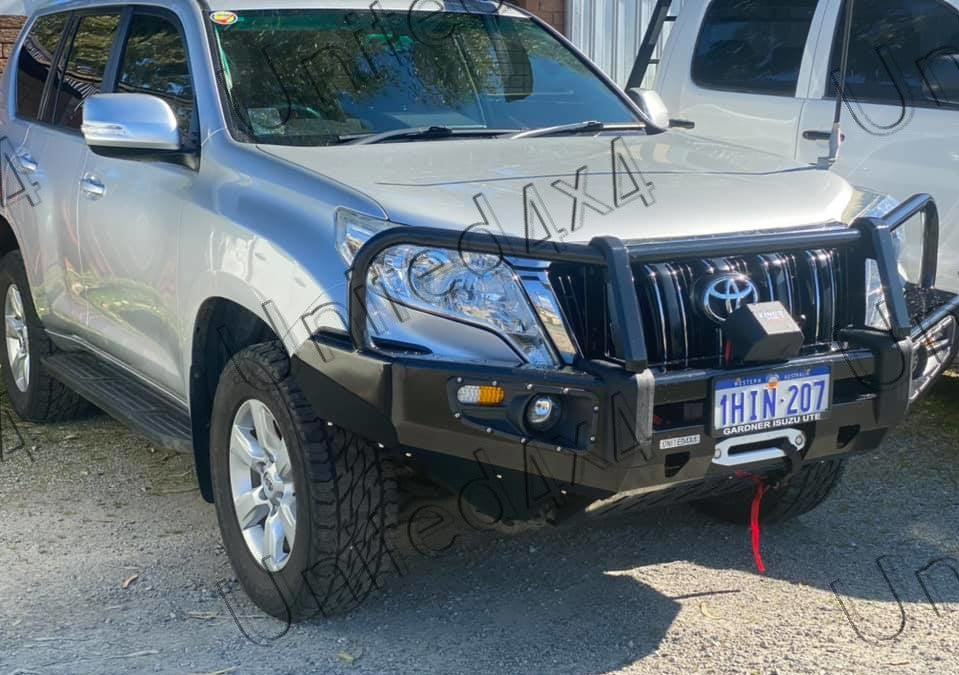 Toyota Prado 150 Series Premium Deluxe Steel Winch Bar 2009-2017