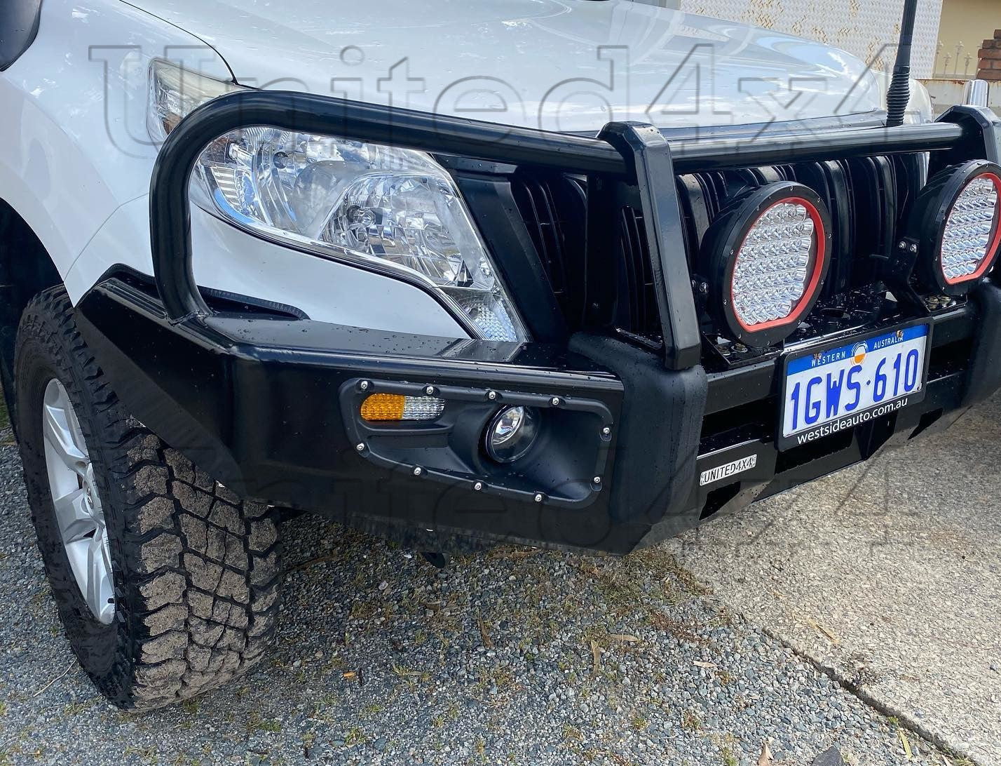 Toyota Prado 150 Series Premium Deluxe Steel Winch Bar 2009-2017