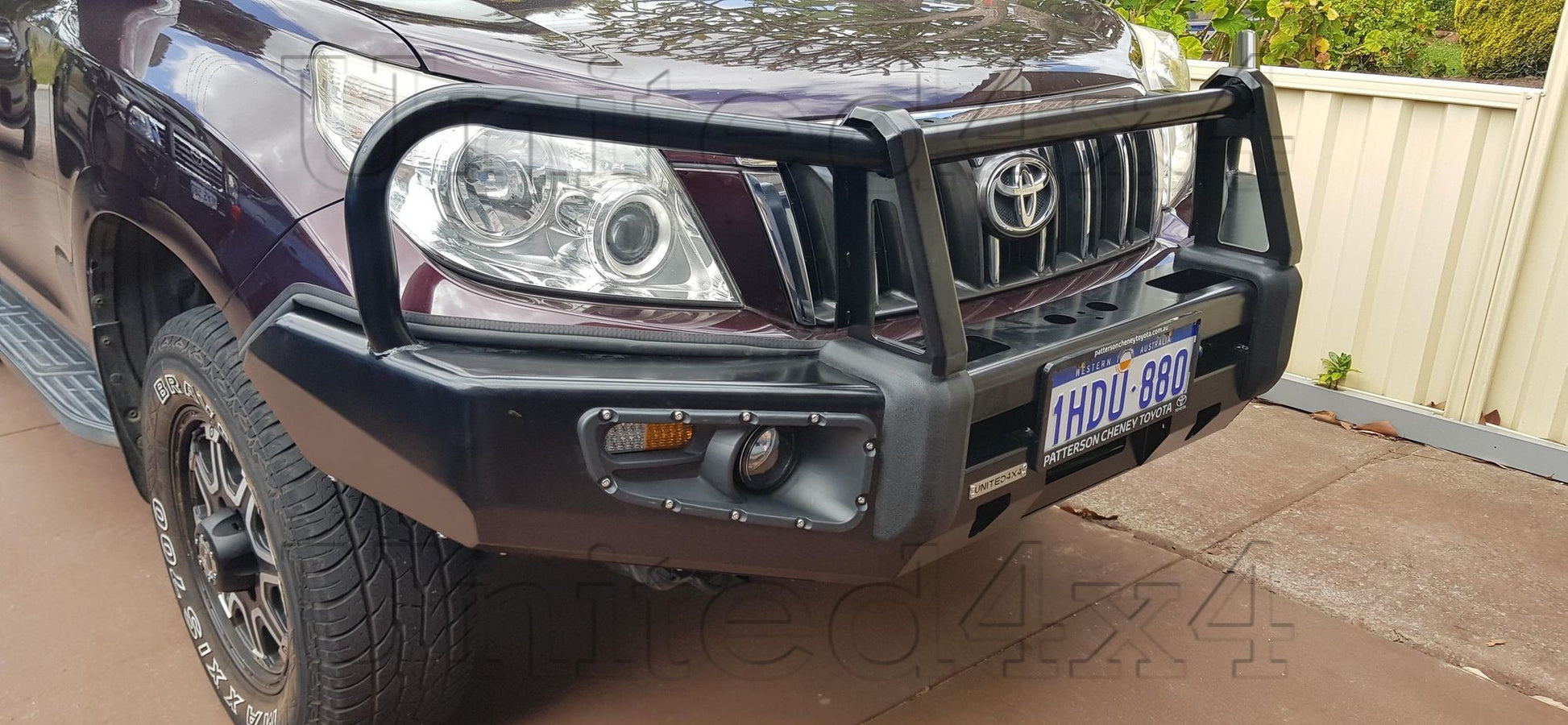 Toyota Prado 150 Series Premium Deluxe Steel Winch Bar 2009-2017