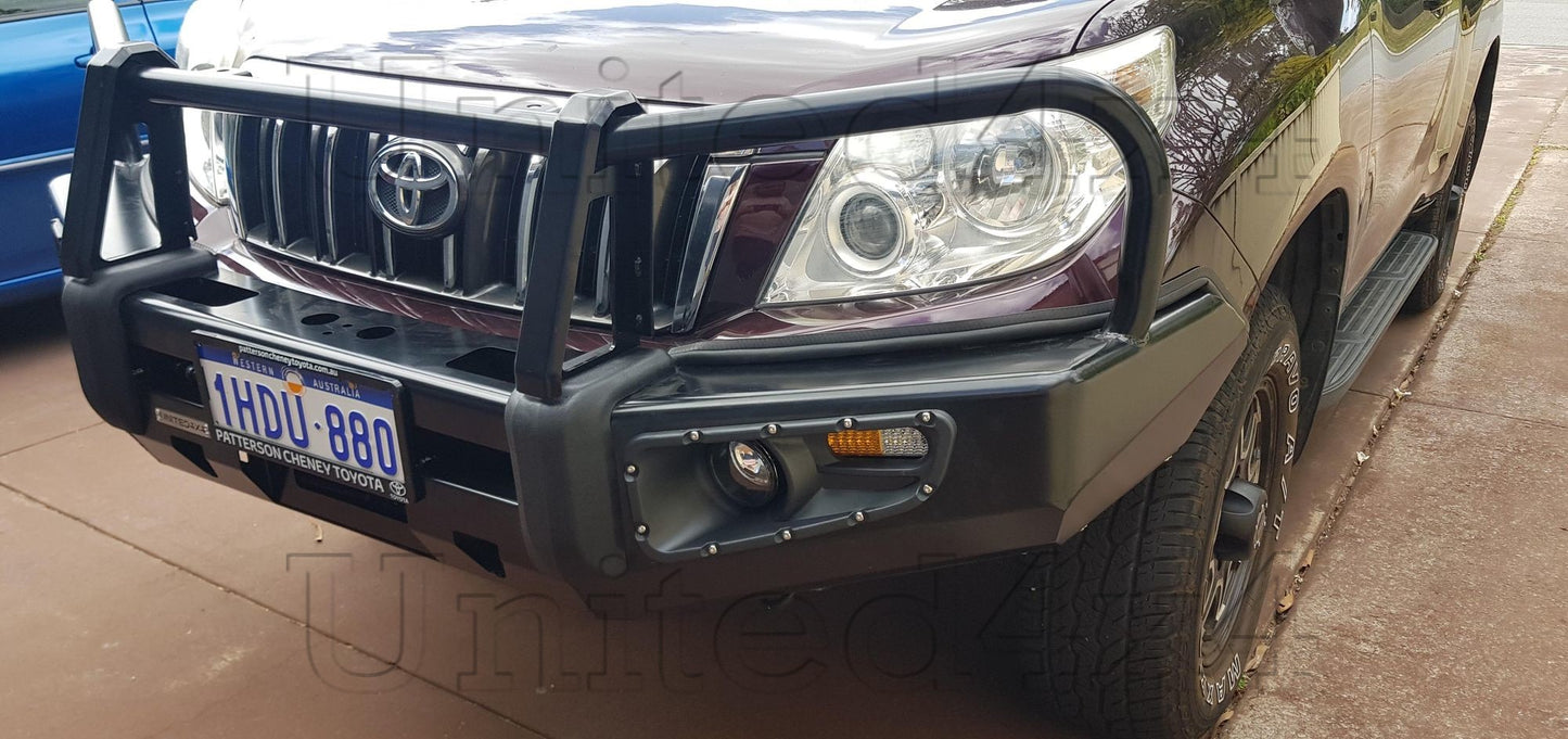 Toyota Prado 150 Series Premium Deluxe Steel Winch Bar 2009-2017