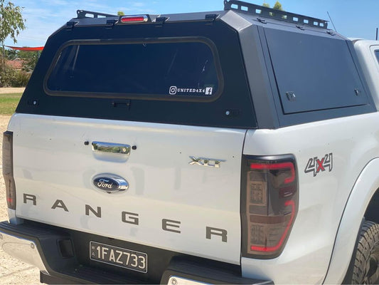 United4x4 Premium Steel Canopy - Ford Ranger Dual Cab Px