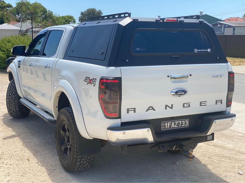 United4x4 Premium Steel Canopy - Ford Ranger Dual Cab Px