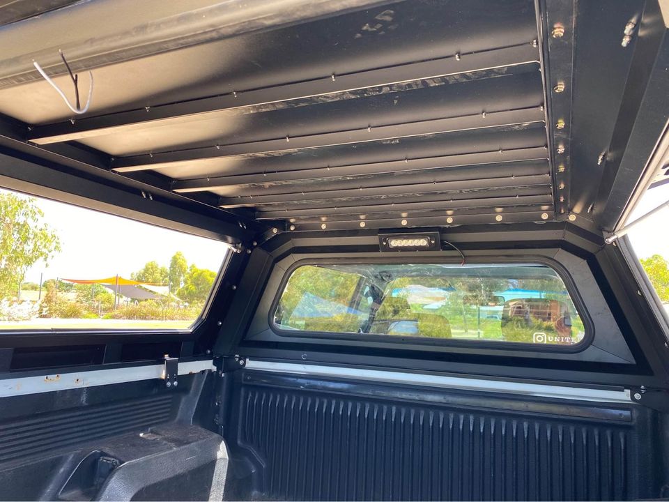 United4x4 Premium Steel Canopy - Ford Ranger Dual Cab Px