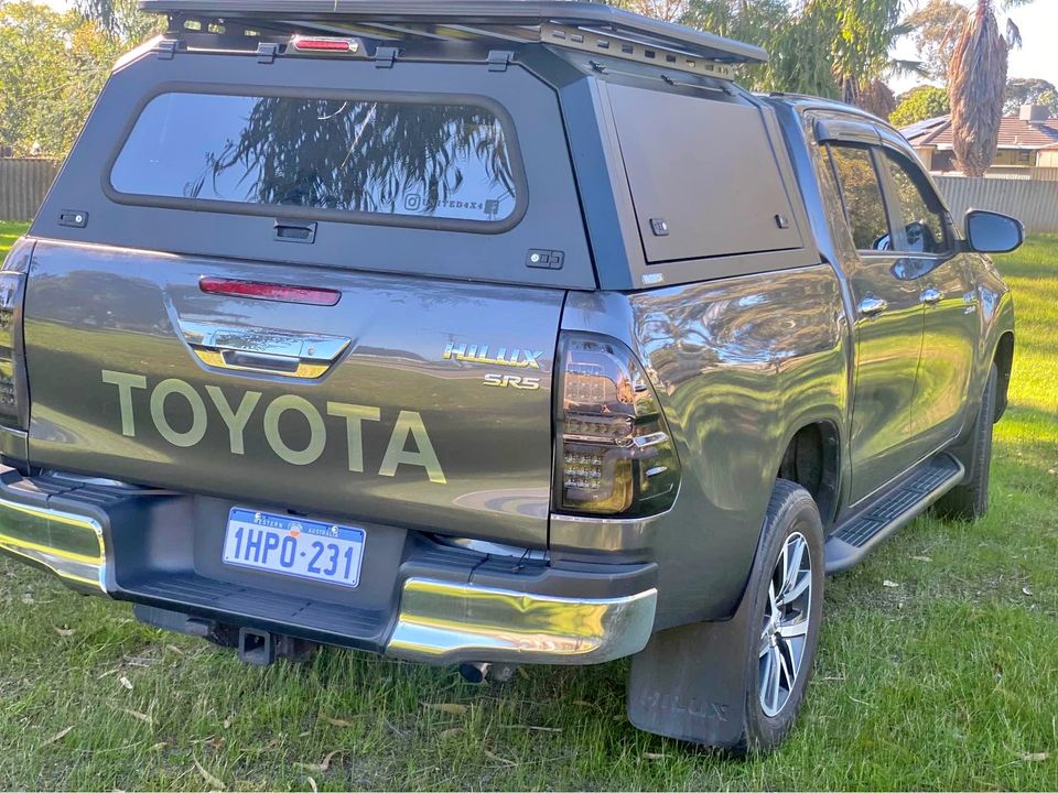 Toyota Hilux - Premium Heavy Duty Steel Canopy - 2015 to Current