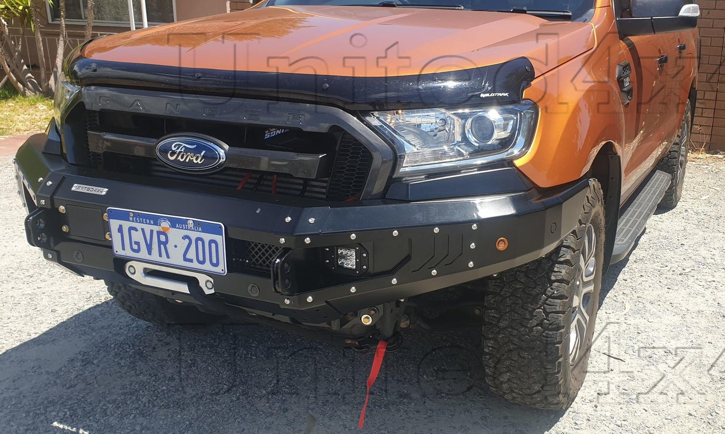 Ford Ranger PX Loopless Steel Winch bar