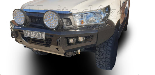 Toyota Hilux Loopless steel winch bar N80 2015 - 2021