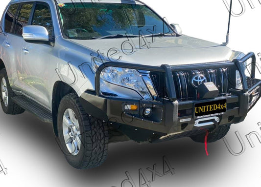 Toyota Prado 150 Series Premium Deluxe Steel Winch Bar 2009-2017